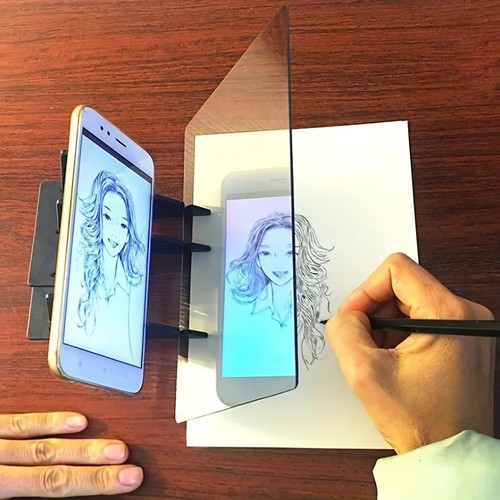 Optical tracing drawing board - tracing,