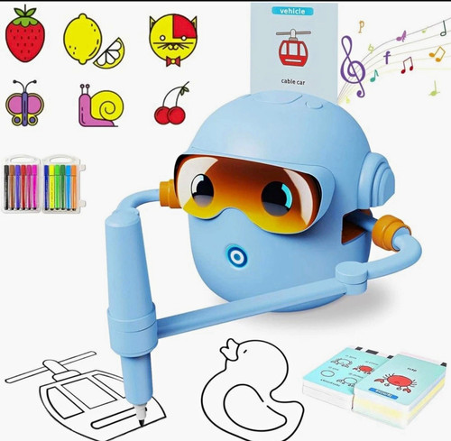Kids educational drawing robot - drawing,