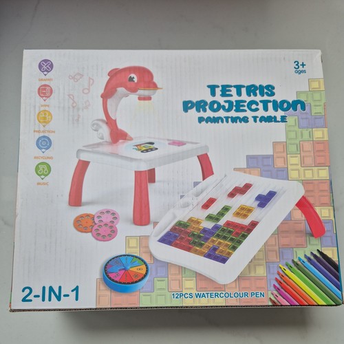 Pink dolphin trace and draw - pink,