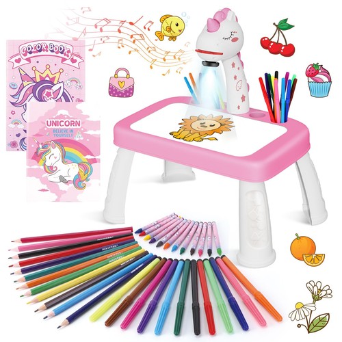 Girls toys drawing projector - girls,