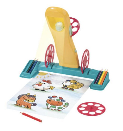 Kids drawing projector easy - drawing,