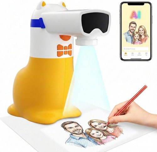 Drawing projector kids art - drawing, ai